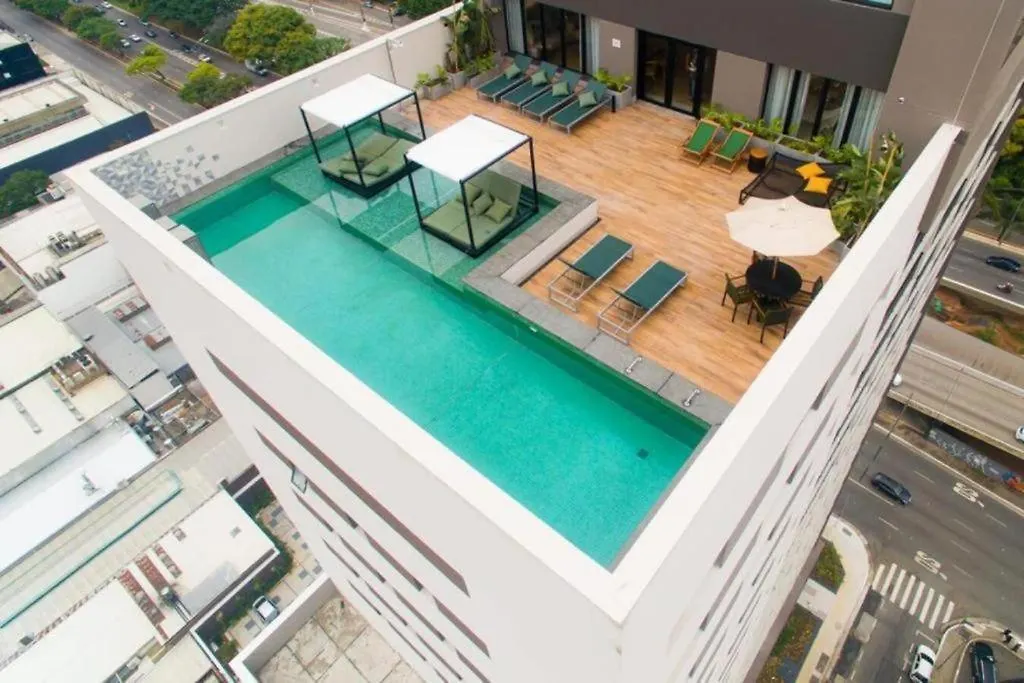 Vila Olimpia Studio Good Local Piscina Coworking Rooftop Cinema Gym Sao Paulo Apartment